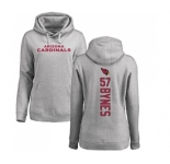 NFL Women's Nike Arizona Cardinals #57 Josh Bynes Ash Backer Pullover Hoodie