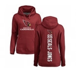 NFL Women's Nike Arizona Cardinals #86 Ricky Seals-Jones Maroon Backer Pullover Hoodie