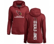 NFL Women's Nike Arizona Cardinals #86 Ricky Seals-Jones Maroon Backer Pullover Hoodie