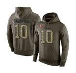 Football San Francisco 49ers #10 Jimmy Garoppolo Green Salute To Service Men's Pullover Hoodie