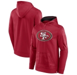 Men's San Francisco 49ers Red On The Ball Pullover Hoodie