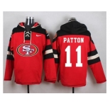 Nike San Francisco 49ers #11 Quinton Patton Red Player Pullover Hoodie
