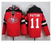 Nike San Francisco 49ers #11 Quinton Patton Red Player Pullover Hoodie