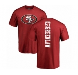Football San Francisco 49ers #57 Dre Greenlaw Red Backer T-Shirt