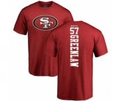 Football San Francisco 49ers #57 Dre Greenlaw Red Backer T-Shirt