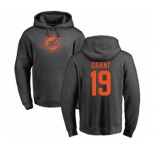NFL Nike Miami Dolphins #19 Jakeem Grant Ash One Color Pullover Hoodie