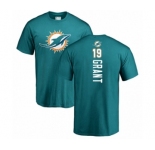 NFL Nike Miami Dolphins #19 Jakeem Grant Aqua Green Backer T-Shirt
