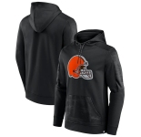 Men's Cleveland Browns Black On The Ball Pullover Hoodie