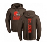 NFL Nike Cleveland Browns #17 Greg Joseph Brown Backer Pullover Hoodie