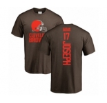 NFL Nike Cleveland Browns #17 Greg Joseph Brown Backer T-Shirt