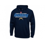 San Diego Chargers Majestic Navy Blue Synthetic Hoodie Sweatshirt