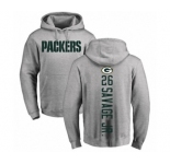 Football Green Bay Packers #26 Darnell Savage Jr. Ash Backer Hoodie