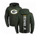 Football Green Bay Packers #26 Darnell Savage Jr. Green Backer Hoodie