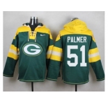 Nike Green Bay Packers #51 Nate Palmer Green Player Pullover NFL Hoodie