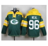 Nike Green Bay Packers #96 Mike Neal Green Player Pullover NFL Hoodie