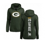 Football Women's Green Bay Packers #26 Darnell Savage Jr. Green Backer Hoodie