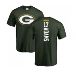 Football Green Bay Packers #17 Davante Adams Green Backer T-Shirt