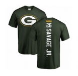 Football Green Bay Packers #26 Darnell Savage Jr. Green Backer T-Shirt