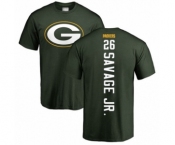 Football Green Bay Packers #26 Darnell Savage Jr. Green Backer T-Shirt