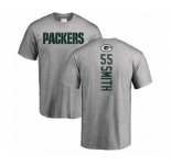 Football Green Bay Packers #55 Za'Darius Smith Ash Backer T-Shirt