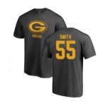 Football Green Bay Packers #55 Za'Darius Smith Ash One Color T-Shirt