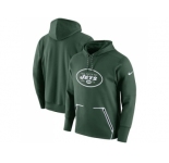 Men New York Jets Nike Green Champ Drive Vapor Speed Pullover Hoodie