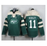 Nike New York Jets #11 Jeremy Kerley Green Player Pullover NFL Hoodie