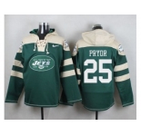 Nike New York Jets #25 Calvin Pryor Green Player Pullover NFL Hoodie