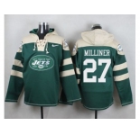 Nike New York Jets #27 Dee Milliner Green Player Pullover NFL Hoodie