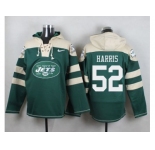 Nike New York Jets #52 David Harris Green Player Pullover NFL Hoodie