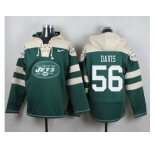 Nike New York Jets #56 Demario Davis Green Player Pullover NFL Hoodie