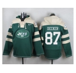 Nike New York Jets #87 Eric Decker Green Player Pullover NFL Hoodie