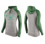 Women Nike New York Jets Performance Hoodie Grey & Green_1