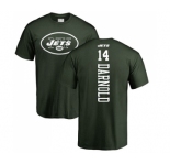 Football New York Jets #14 Sam Darnold Green Backer T-Shirt