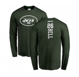 Football New York Jets #26 Le'Veon Bell Green Backer Long Sleeve T-Shirt
