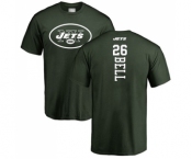 Football New York Jets #26 Le'Veon Bell Green Backer T-Shirt