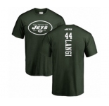 Football New York Jets #44 Harvey Langi Green Backer T-Shirt