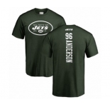 Football New York Jets #96 Henry Anderson Green Backer T-Shirt