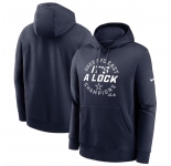 Men's Dallas Cowboys Navy 2023 NFC East Division Champions Locker Room Trophy Collection Club Pullover Hoodie