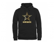 Men's Dallas Cowboys Pro Line Black Gold Collection Pullover Hoodie