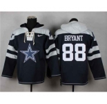 nike nfl jerseys dallas cowboys #88 bryant white-blue[pullover hooded sweatshirt]