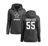 NFL Women's Nike Dallas Cowboys #55 Leighton Vander Esch Ash One Color Pullover Hoodie