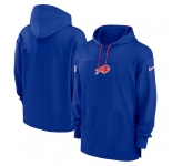 Men's Buffalo Bills Royal Performance Pullover Hoodie