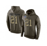 NFL Nike Buffalo Bills #21 Nickell Robey-Coleman Green Salute To Service Men's Pullover Hoodie