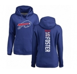 NFL Women's Nike Buffalo Bills #16 Robert Foster Royal Blue Backer Pullover Hoodie