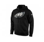 Men's Philadelphia Eagles Nike Black KO Logo Essential Hoodie