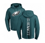 Nike Philadelphia Eagles #77 Michael Bennett Green Backer Pullover Hoodie