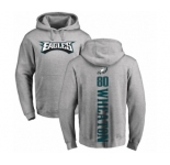 Nike Philadelphia Eagles #80 Markus Wheaton Ash Backer Pullover Hoodie
