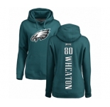 Women's Nike Philadelphia Eagles #80 Markus Wheaton Green Backer Pullover Hoodie