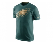 Men's Philadelphia Eagles Nike Midnight Green Championship Drive Gold Collection Performance T-Shirt